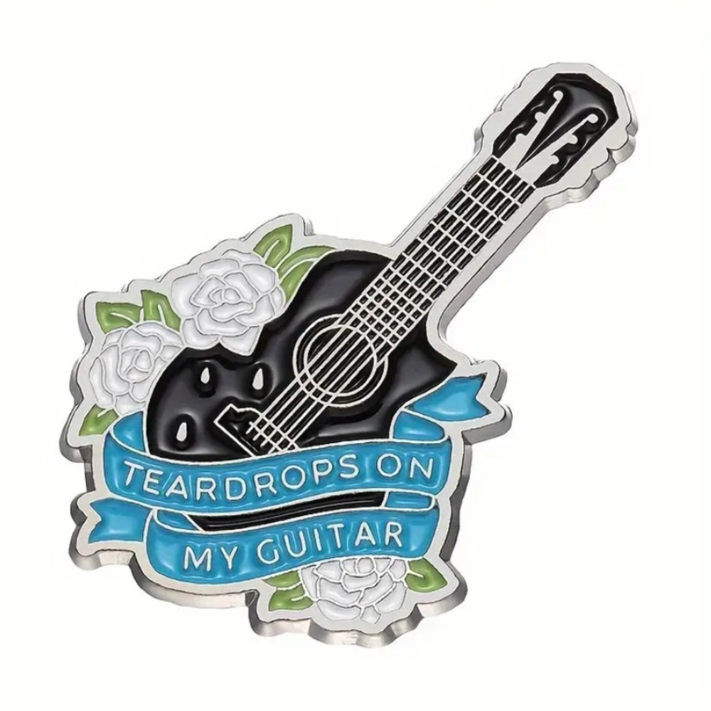 DEBUT TEARDROPS ON MY GUITAR PIN - TAYLOR PIN